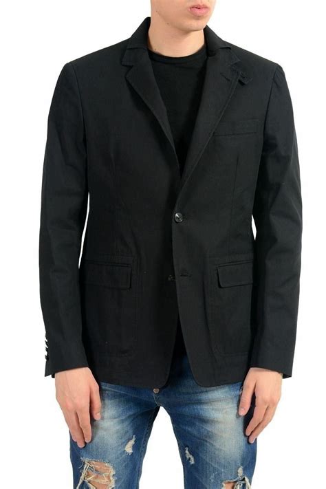 Versace Men's Two Button Blazer Sport Coat US IT 48